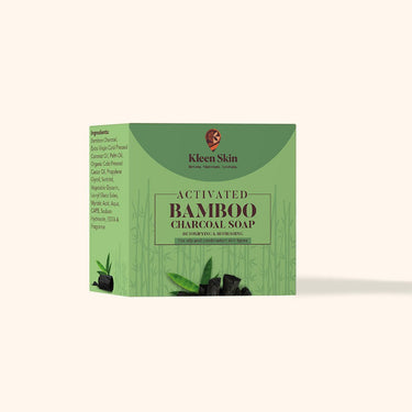 Activated Bamboo Charcoal Soap - Kleenskin